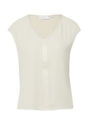 hellbeige Bluse von Comma