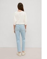 hellbeige Bluse von Comma