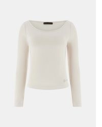 hellbeige Bluse von GUESS