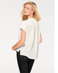 hellbeige Bluse von Heine