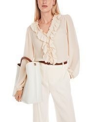 hellbeige Bluse von Marc Cain