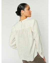 hellbeige Bluse von Mos Mosh