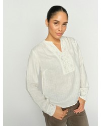 hellbeige Bluse von Mos Mosh