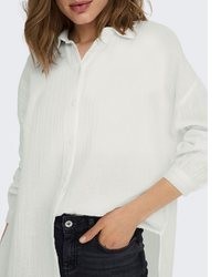 hellbeige Bluse von Only