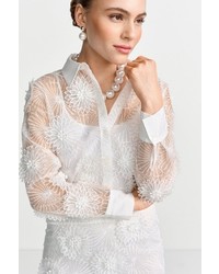 hellbeige Bluse von RICHROYAL