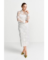 hellbeige Bluse von RICHROYAL