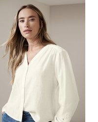 hellbeige Bluse von STREET ONE