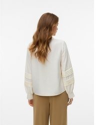 hellbeige Bluse von Vero Moda
