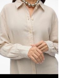 hellbeige Bluse von Vero Moda