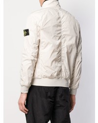 hellbeige Bomberjacke von Stone Island