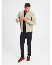 hellbeige Bomberjacke von Jack & Jones