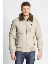 hellbeige Bomberjacke von khujo