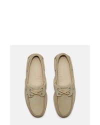 hellbeige Bootsschuhe von Timberland
