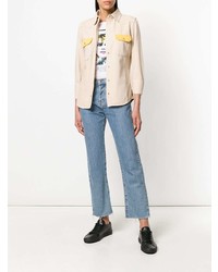 hellbeige Businesshemd von Calvin Klein Jeans