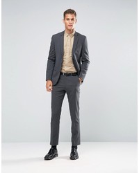 hellbeige Businesshemd von Asos