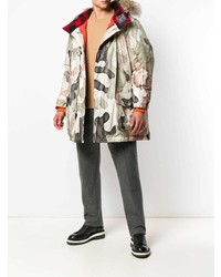 hellbeige Camouflage Parka von Woolrich