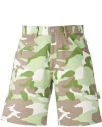 hellbeige Camouflage Shorts
