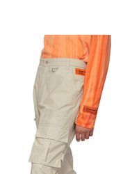 hellbeige Cargohose von Heron Preston