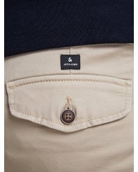 hellbeige Cargohose von Jack & Jones