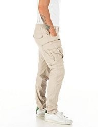 hellbeige Cargohose von Replay