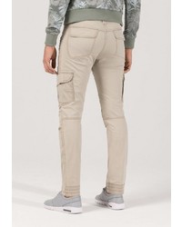 hellbeige Cargohose von Timezone