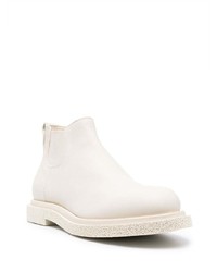 hellbeige Chelsea Boots aus Leder von Officine Creative