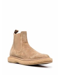 hellbeige Chelsea Boots aus Wildleder von Officine Creative