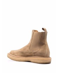 hellbeige Chelsea Boots aus Wildleder von Officine Creative