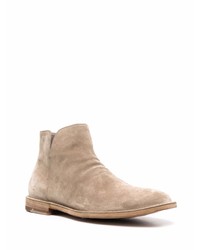 hellbeige Chelsea Boots aus Wildleder von Officine Creative