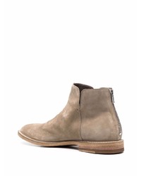 hellbeige Chelsea Boots aus Wildleder von Officine Creative