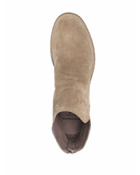 hellbeige Chelsea Boots aus Wildleder von Officine Creative