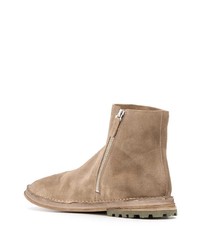 hellbeige Chelsea Boots aus Wildleder von Marsèll