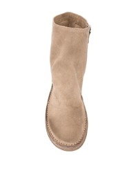 hellbeige Chelsea Boots aus Wildleder von Marsèll