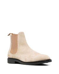 hellbeige Chelsea Boots aus Wildleder von Axel Arigato