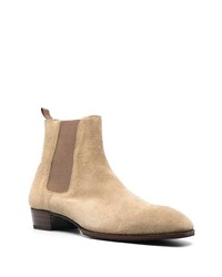 hellbeige Chelsea Boots aus Wildleder von Lidfort