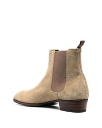 hellbeige Chelsea Boots aus Wildleder von Lidfort