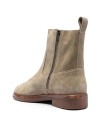 hellbeige Chelsea Boots aus Wildleder von Isabel Marant