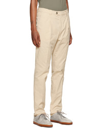 hellbeige Chinohose von Brunello Cucinelli