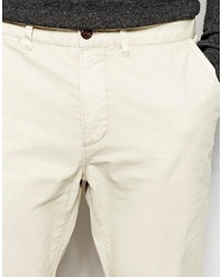 hellbeige Chinohose von Asos