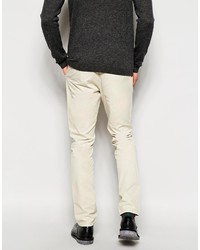 hellbeige Chinohose von Asos