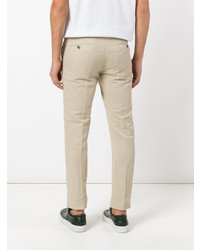 hellbeige Chinohose von Pt01