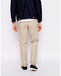 hellbeige Chinohose von Cheap Monday