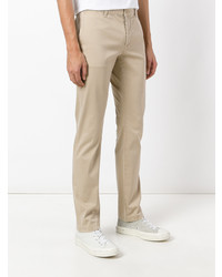 hellbeige Chinohose von Saint Laurent