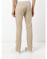 hellbeige Chinohose von Saint Laurent