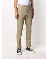 hellbeige Chinohose von Pt01