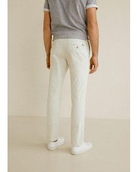 hellbeige Chinohose von Mango Man