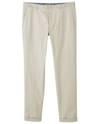 hellbeige Chinohose von Mango