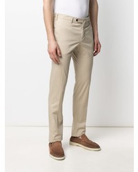 hellbeige Chinohose von Pt01