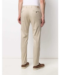 hellbeige Chinohose von Pt01