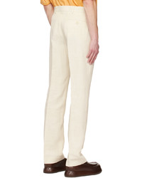 hellbeige Chinohose von Jacquemus